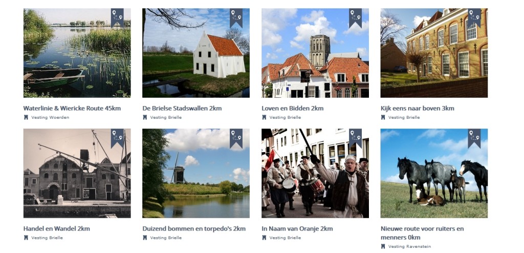 Wandelroutes door Brielle