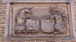 Koopmanstraat Gevelsteen Stadhuis Waag